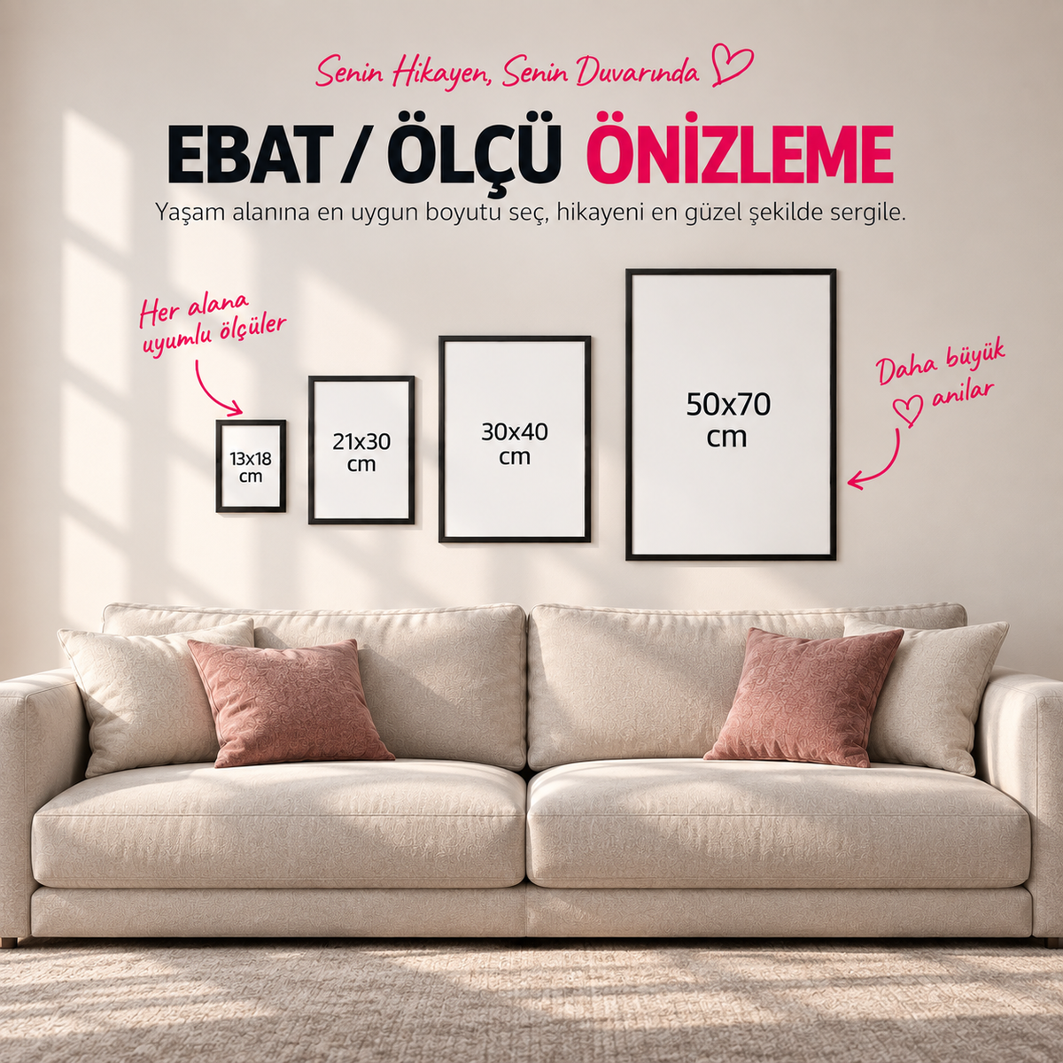 Loveflix Temalı Kişiye Özel Poster Tablo