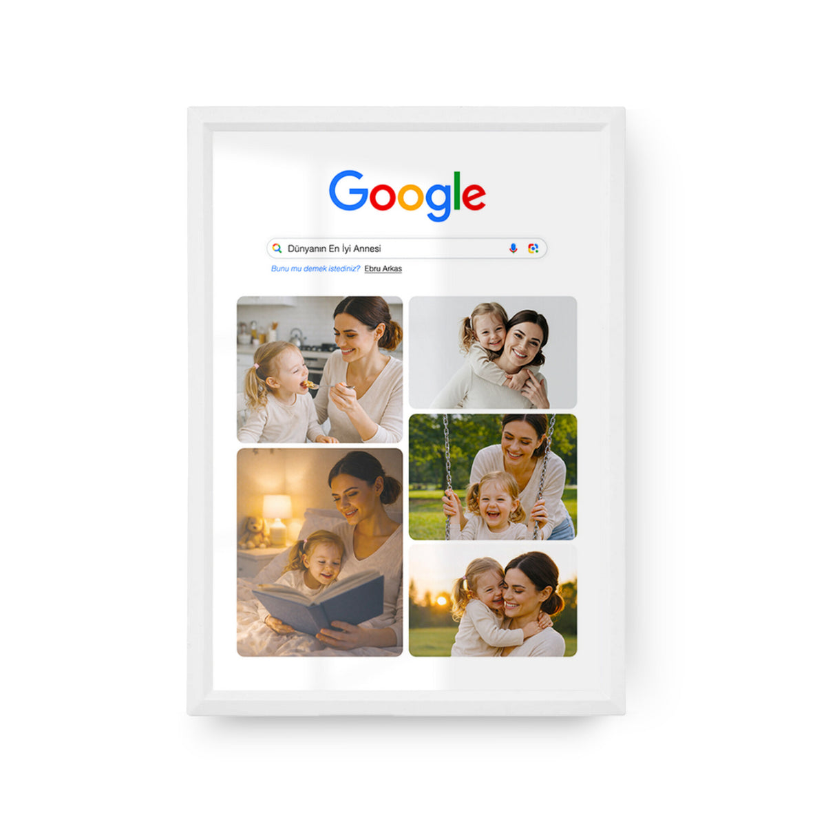 Google Anneler Günü Tablosu