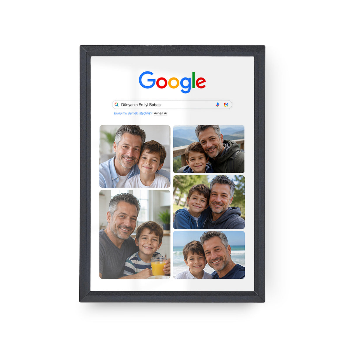 Google Babalar Günü Tablosu