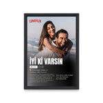 Loveflix Temalı Kişiye Özel Poster Tablo